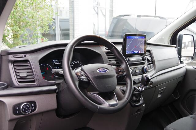 Ford TRANSIT CUSTOM 2.0 TDCI SPORT EDITION! 130PK, 3-ZITS, NAVI, CAMERA, CRUISE, STOELVERWARMING, PARKEERSENSOREN AIRCO, APPLE CARPLAY