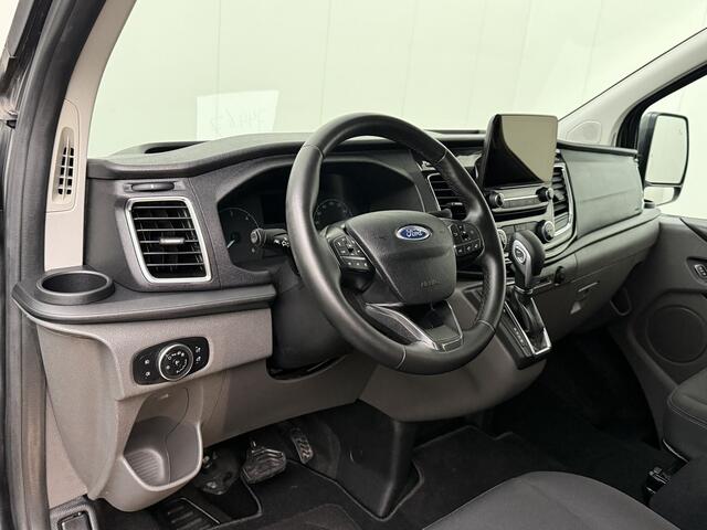 Ford TRANSIT CUSTOM 130PK Automaat Lang Dubbele Cabine Raptor Sport | 2x Schuifdeur | Multimedia | Camera | Betimmering