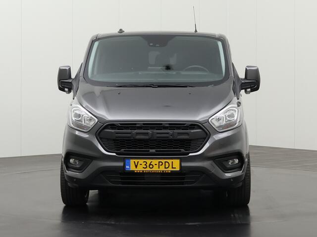Ford TRANSIT CUSTOM 130PK Automaat Lang Dubbele Cabine Raptor Sport | 2x Schuifdeur | Multimedia | Camera | Betimmering