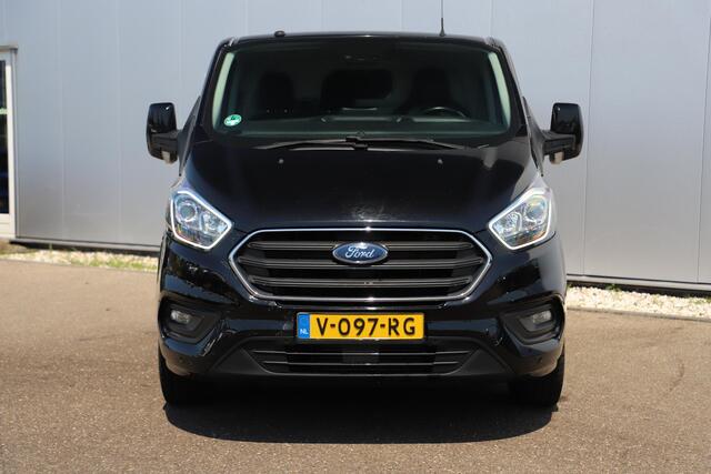 Ford TRANSIT CUSTOM 300 2.0 TDCI L2H1 Limited DC 170PK Automaat Trekhaak Sidebars Navigatie Achteruitrijcamera Carplay LED 16 inch LMV Schuifdeur Airco Cruise