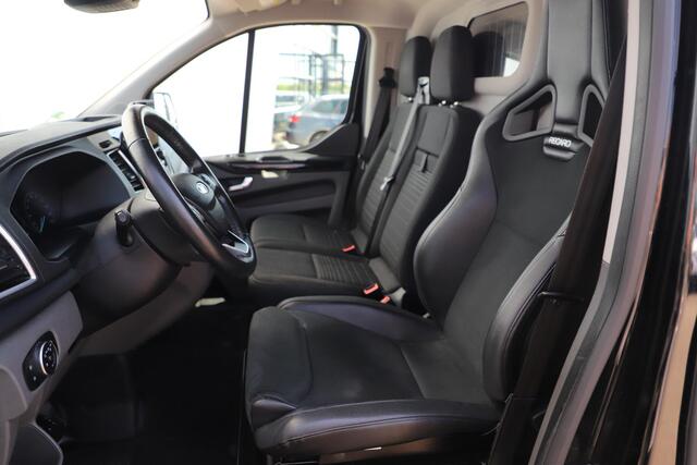 Ford TRANSIT CUSTOM 300 2.0 TDCI L2H1 Limited DC 170PK Automaat Trekhaak Sidebars Navigatie Achteruitrijcamera Carplay LED 16 inch LMV Schuifdeur Airco Cruise