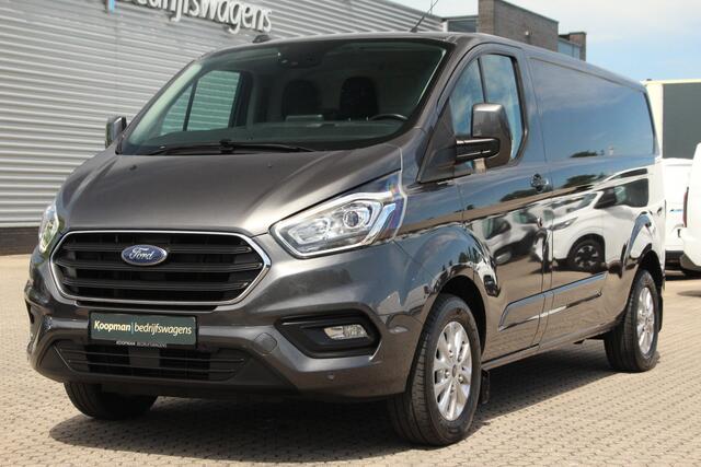 Ford TRANSIT CUSTOM 300 2.0TDCI 130pk L2H1 Limited | Camera | Cruise | Trekhaak | Carplay/Android | Lease 396,- p/m