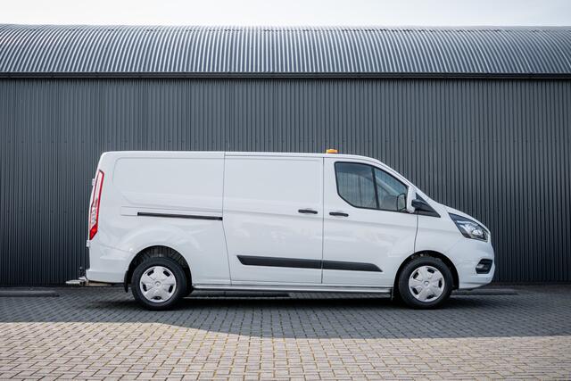 Ford TRANSIT CUSTOM 2.0 EcoBlue L2H1 | 130PK | Volledig Ingericht | LED | Cruise | PDC | Airco | Trekhaak