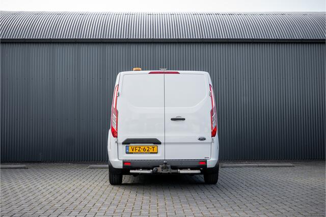 Ford TRANSIT CUSTOM 2.0 EcoBlue L2H1 | 130PK | Volledig Ingericht | LED | Cruise | PDC | Airco | Trekhaak