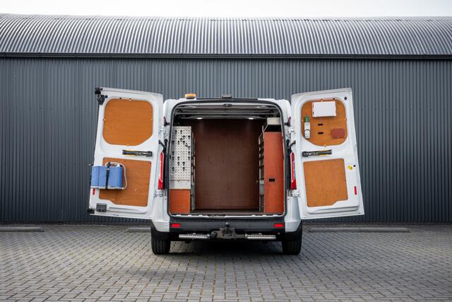 Ford TRANSIT CUSTOM 2.0 EcoBlue L2H1 | 130PK | Volledig Ingericht | LED | Cruise | PDC | Airco | Trekhaak