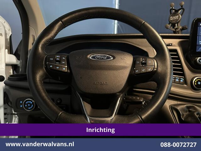 Ford TRANSIT CUSTOM 2.0 TDCI 130pk L2H1 inrichting Euro6 Airco | Camera | LED | 2800 Trekhaak | Apple Carplay Cruisecontrol, Android Auto, Verwarmde Voorruit, Parkeersensoren, Bijrijdersbank