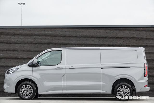 Ford TRANSIT CUSTOM E-Transit L2H1 218Pk Aut. | Elektrisch | Limited 340 | 2xSchuifdeur | 360° Camera | 17'' | Grey Matter