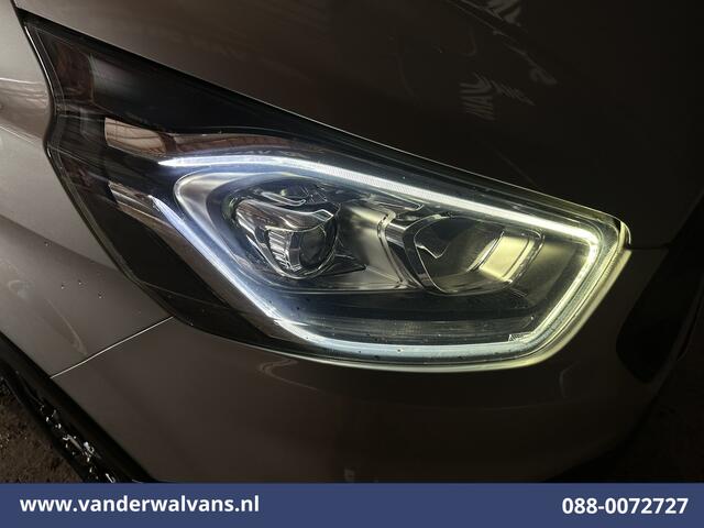 Ford TRANSIT CUSTOM 2.0 TDCI 170pk L1H1 Euro6 Airco | Camera | LED | Apple Carplay | Cruisecontrol | Raptor grill | Leder Android Auto, LM velgen, Verwarmde voorruit, Parkeersensoren, Bijrijdersbank