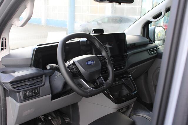 Ford TRANSIT CUSTOM 320 2.5 PHEV L2H1 Grey Platinum DC | Ruime Voorraad! | Dubbele Cabine Of Gesloten Bestel | Rijklaar | Ford Voorraad | Dubbele zijschuifdeur | Dual-zone automatische airconditioning | Privacy glass | Groot middenconsole | Trekhaakvoorbereiding | Centrale d