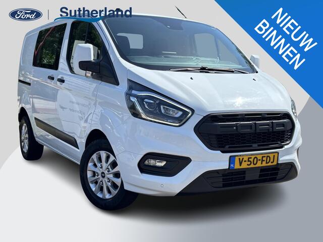 Ford TRANSIT CUSTOM 300 2.0 TDCI L1H1 Trend 130pk Automaat | Trekhaak | Carplay & Android Auto | 3 zits | Achteruitrijcamera | Cruise control | Stoelverwarming