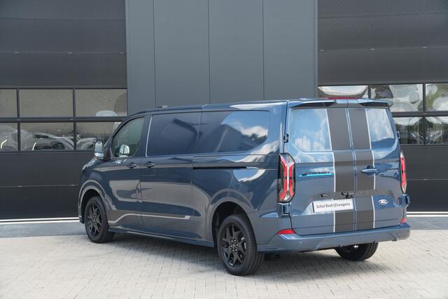 Ford TRANSIT CUSTOM E-Transit 320 L2H1 Sport 71 kWh 218pk - 2x Schuif - Stoel/Stuurverwarming - Cruise - Keyless - Rijklaar