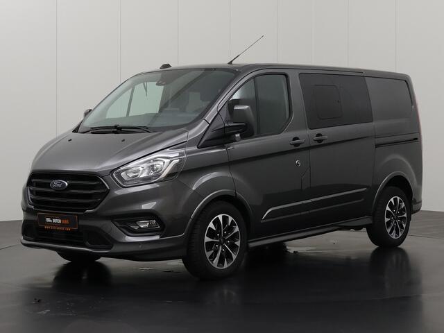 Ford TRANSIT CUSTOM 2.0TDCI 170PK Automaat Sport Dubbele Cabine | Leder | Navigatie | Camera | 2xSchuifdeur | Trekhaak