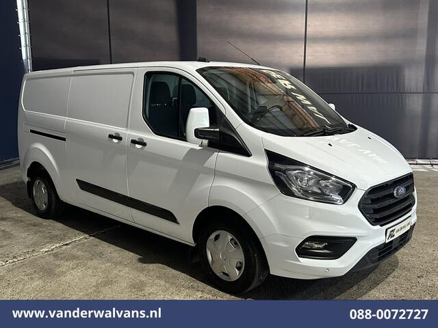 Ford TRANSIT CUSTOM 2.0 TDCI 105pk L2H1 Euro6 Airco | Camera | Apple Carplay | Cruisecontrol | LED | Stoelverwarming Verwamde voorruit, Android Auto, Parkeersensoren, Bijrijdersbank, 2800kg trekvermogen