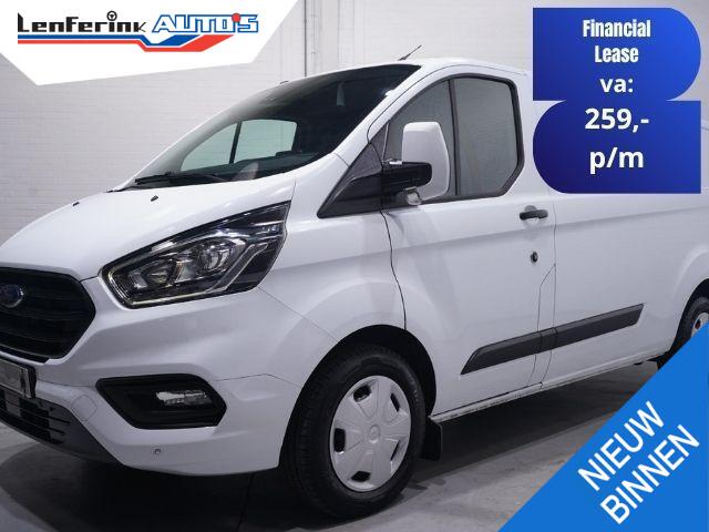 Ford TRANSIT CUSTOM 2.0 TDCI 130 pk L2H1 Trend Automaat Navi, Camera Apple Carplay, Lane Assist, Cruise control, 3-Zits