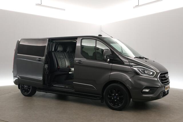 Ford TRANSIT CUSTOM 2.0 TDCI L2H1 Platinum Edition | Marge | Dubbele Cabine | Aut. | Airco | Camera | Cruise | 2xSchuifdeur | Carplay | Trekhaak