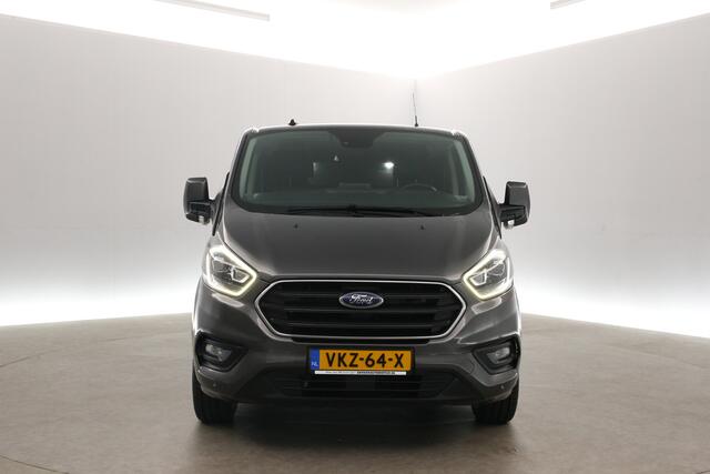 Ford TRANSIT CUSTOM 2.0 TDCI L2H1 Platinum Edition | Marge | Dubbele Cabine | Aut. | Airco | Camera | Cruise | 2xSchuifdeur | Carplay | Trekhaak