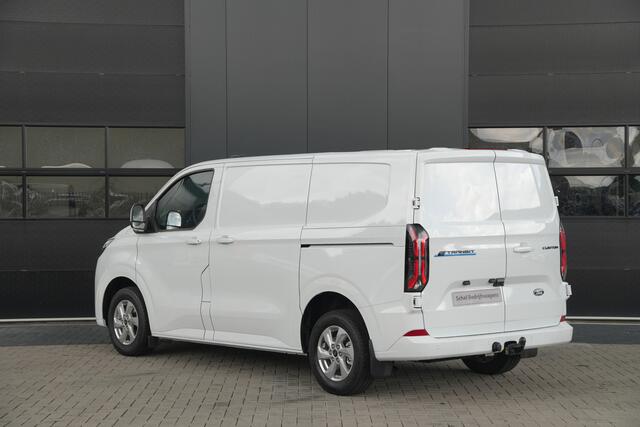 Ford TRANSIT CUSTOM E-Transit 320 L1H1 Limited 71 kWh 218pk - 2x Schuifdeur - Trekhaak - Pro Power - Camera - Carplay - Rijklaar