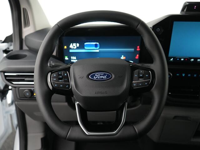 Ford TRANSIT CUSTOM E-Transit 340 L2H1 Limited 71 kWh 360 graden camera | Stoelverwarming | Navigatie |