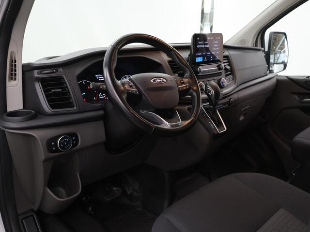 Ford TRANSIT CUSTOM 320 2.0 TDCI | Aut. | L2 H1 | DUBBELE CABINE | AIRCO | CRUISE CONTROL | CAMERA | STOELVERWARMING | APPLE CARPLAY / ANDROID AUTO | TREKHAAK | PARKEERSENSOREN