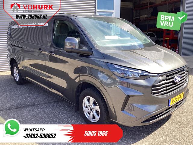 Ford TRANSIT CUSTOM 2.0 TDCI 135 pk L2 Trend NL Auto/ LED/ Stoelverw./ Carplay/ Camera/ Climate/ Cruise/ PDC/ LMV