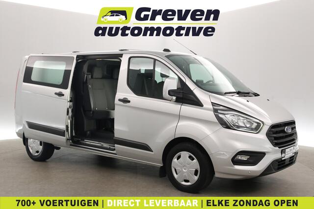 Ford TRANSIT CUSTOM 2.0 TDCI L2H1 | Automaat | DC | 6 Zits | Airco | Cruise | Trekhaak | Carplay | Parkeersens.
