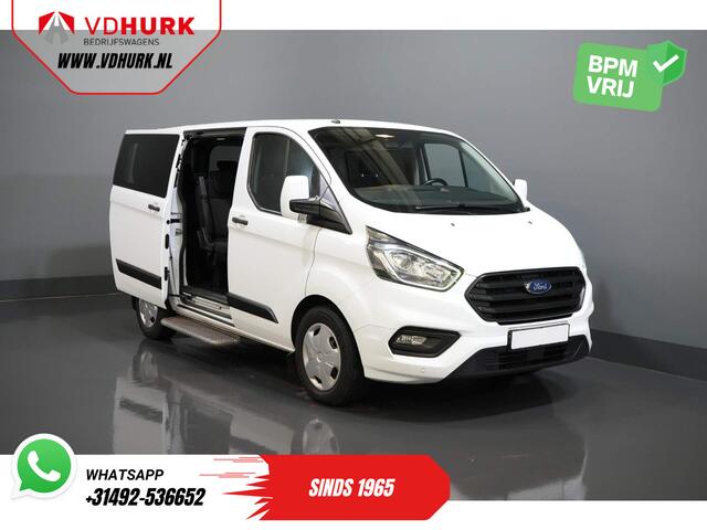 Ford TRANSIT CUSTOM Tourneo 2.0 TDCI ¤ 25.717,- incl. BTW/BPM Trend Combi/ Kombi/ 9 Persoons/ 9 P/ Cruise/ PDC/ Airco