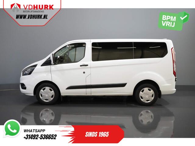 Ford TRANSIT CUSTOM Tourneo 2.0 TDCI ¤ 25.717,- incl. BTW/BPM Trend Combi/ Kombi/ 9 Persoons/ 9 P/ Cruise/ PDC/ Airco