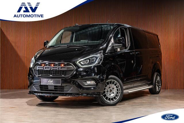 Ford TRANSIT CUSTOM 320 2.0 TDCI 170 PK L2H1 Limited DC | Dubbel cabine | Bi-Xenon | CarPlay | Navigatie | Stoelverwarming | Trekhaak | Euro 6 | Nieuwe APK