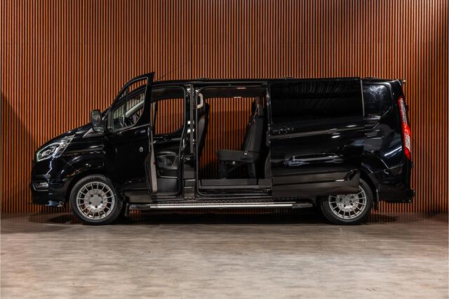 Ford TRANSIT CUSTOM 320 2.0 TDCI 170 PK L2H1 Limited DC | Dubbel cabine | Bi-Xenon | CarPlay | Navigatie | Stoelverwarming | Trekhaak | Euro 6 | Nieuwe APK