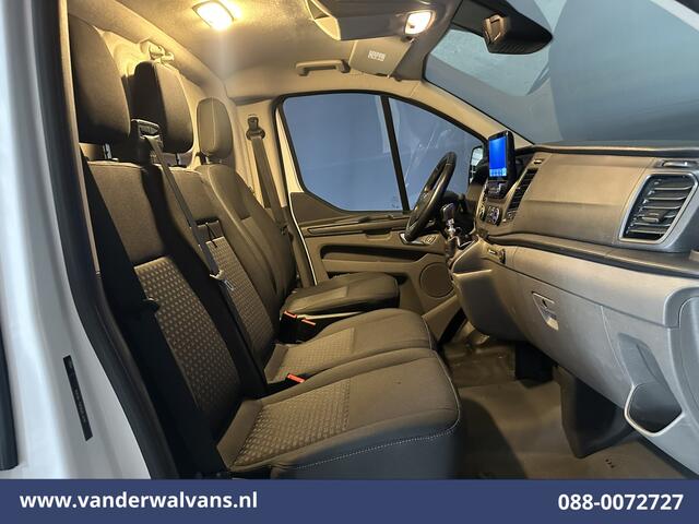 Ford TRANSIT CUSTOM 2.0 TDCI L2H1 Euro6 Airco | Camera | Navigatie | Apple Carplay | Cruisecontrol | LED Android Auto, Stoelverwarming, Verwarmde voorruit, Parkeersensoren, Bijrijdersbank, 2800kg trekvermogen