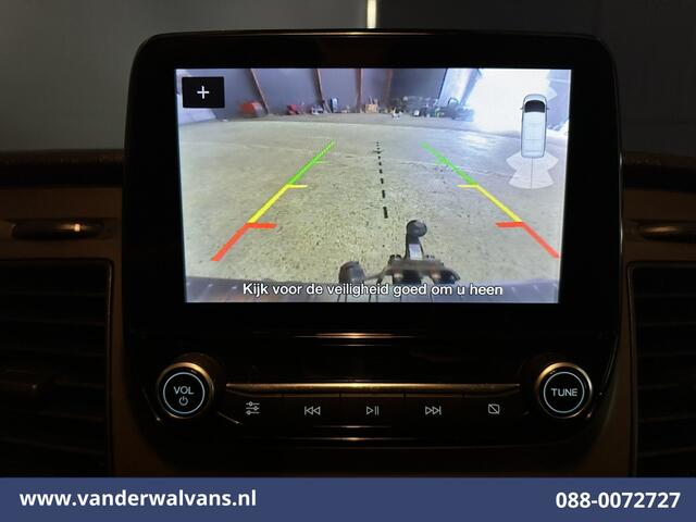 Ford TRANSIT CUSTOM 2.0 TDCI 130pk L2H1 Euro6 Airco | Camera | LED | Apple Carplay | Cruisecontrol | 2800kg Trekhaak Cruisecontrol, Stoelverwarming, Verwarmde voorruit, Parkeersensoren, Bijrijdersbank