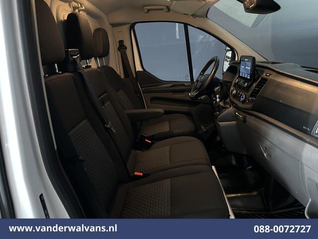 Ford TRANSIT CUSTOM 2.0 TDCI 130pk L2H1 Euro6 Airco | Camera | LED | Apple Carplay | Cruisecontrol | 2800kg Trekhaak Cruisecontrol, Stoelverwarming, Verwarmde voorruit, Parkeersensoren, Bijrijdersbank