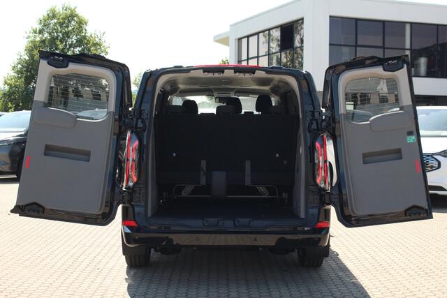Ford TRANSIT CUSTOM E-Transit 320 L1H1 Kombi | 9 persoons | Limited | 71kWh | 100kW/136pk | Trekgewicht 2300kg | Camera | Carplay/Android | Cruise | Lease 771,- p/m