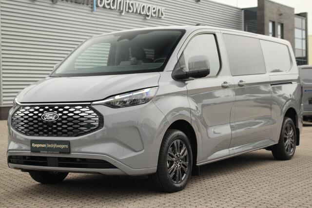 Ford TRANSIT CUSTOM E-Transit 320 L2H1 Limited DC | 71 kWh | 160kW/218pk | Trekgewicht 2300kg | Camera | Carplay/Android | Cruise | Lease 788,- p/m