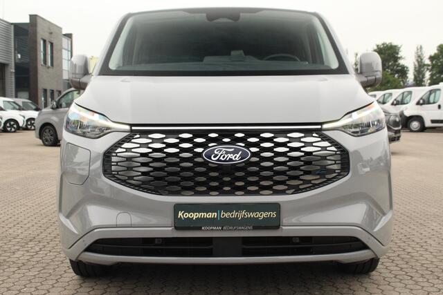 Ford TRANSIT CUSTOM E-Transit 320 L2H1 Limited DC | 71 kWh | 160kW/218pk | Trekgewicht 2300kg | Camera | Carplay/Android | Cruise | Lease 788,- p/m