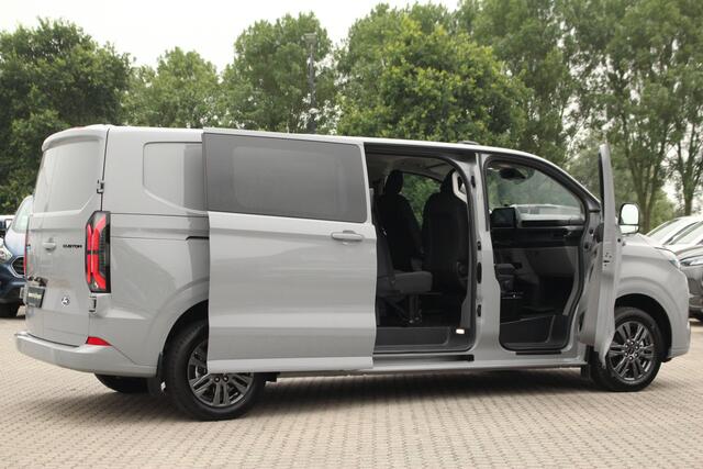Ford TRANSIT CUSTOM E-Transit 320 L2H1 Limited DC | 71 kWh | 160kW/218pk | Trekgewicht 2300kg | Camera | Carplay/Android | Cruise | Lease 788,- p/m