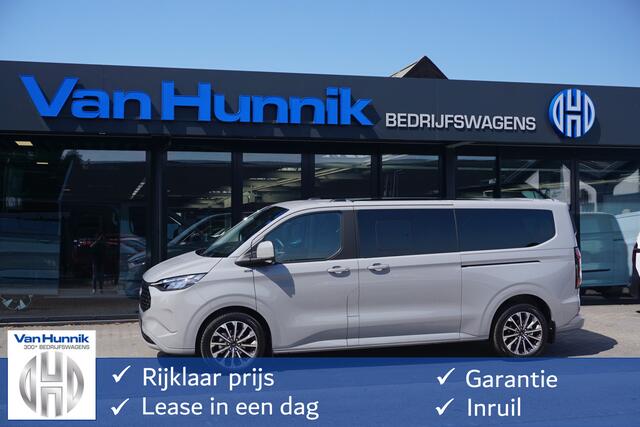 Ford TRANSIT CUSTOM Tourneo 340L 2.5 PHEV 233PK Titanium X PRIJS INCL. BPM Luxe 8 Zits, Leder, 19" LM, B&O, Pano, Elec. Schuifdeur, Trekhaak!! NR. TR2