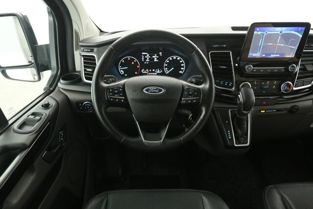 Ford TRANSIT CUSTOM 2.0 TDCI Sport 185PK L1H1 | Automaat | Airco | Camera | Cruise | 3 Zits | Trekhaak | Carplay | Xenon