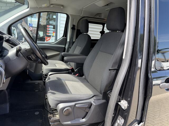 Ford TRANSIT CUSTOM Tourneo 310 2.0 TDCI 130pk L1H1 Titanium / vaste prijs rijklaar ¤ 19.950 incl btw / euro 6 / zwart metallic / airco / cruise / navigatie / trekhaak / camera / isofix !