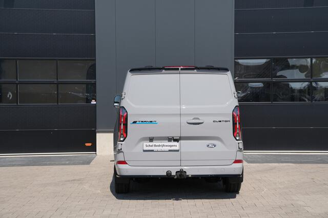 Ford TRANSIT CUSTOM E-Transit 340 L2H1 Limited 71 kWh 218pk - Trekhaak - ACC - B&O - Navi - Stoel/Stuurverwarming - 360 Camera - Blindspot - Rijklaar