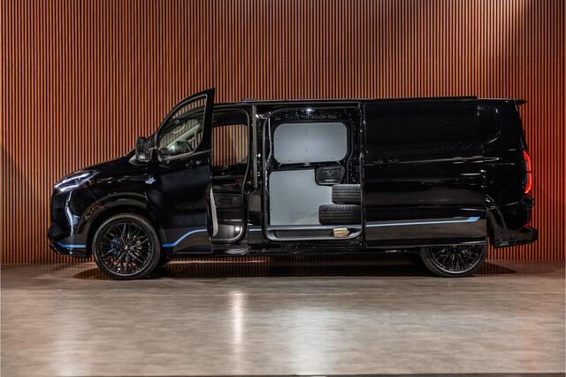 Ford TRANSIT CUSTOM E-Transit 340 L2H1 Sport 71 kWh | Driving Assistant | 360 Camera | DSS LED | B&O | L+R Schuifdeur | CarPlay | Navigatie | 3-Zitter | Elek stoelen