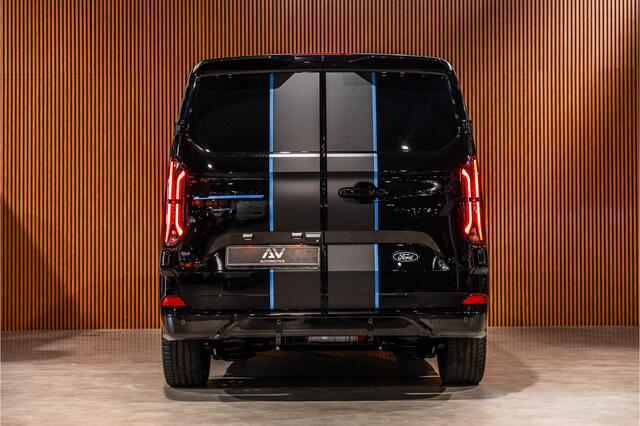 Ford TRANSIT CUSTOM E-Transit 340 L2H1 Sport 71 kWh | Driving Assistant | 360 Camera | DSS LED | B&O | L+R Schuifdeur | CarPlay | Navigatie | 3-Zitter | Elek stoelen