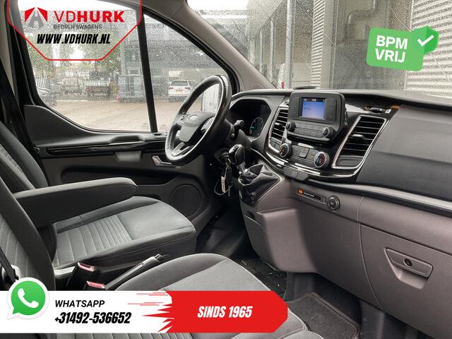 Ford TRANSIT CUSTOM 2.0 TDCI 130 pk L2 2.8t Trekverm./ Stoelverw./ Airco/ Cruise/ 16"LMV/ PDC