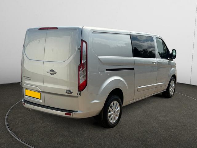 Ford TRANSIT CUSTOM 320 2.0 TDCI Dubbele Cabine Aut- 2x Schuifdeur, Carplay, Android Auto, Lane Assist, Stoelverwarming