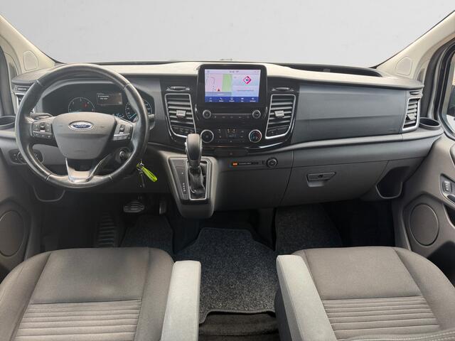 Ford TRANSIT CUSTOM 320 2.0 TDCI Dubbele Cabine Aut- 2x Schuifdeur, Carplay, Android Auto, Lane Assist, Stoelverwarming