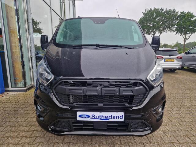 Ford TRANSIT CUSTOM 320 2.0 TDCI L1H1 Sport | 185PK! | ZEER NETTE AUTO! | Bi-Xenon | Winterpack | Navigatie | Camera achter | Led dagrijverlichting | Raptor grille | Leder/stof bekleding