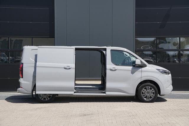 Ford TRANSIT CUSTOM E-Transit 340 L2H1 Limited 71 kWh 218pk - 2x Schuifdeur - AGR Bestuurdersstoel - Trekhaak - ACC - B&O - Navi - Stoel/Stuurverwarming - 360 Camera - Blindspot - Rijklaar
