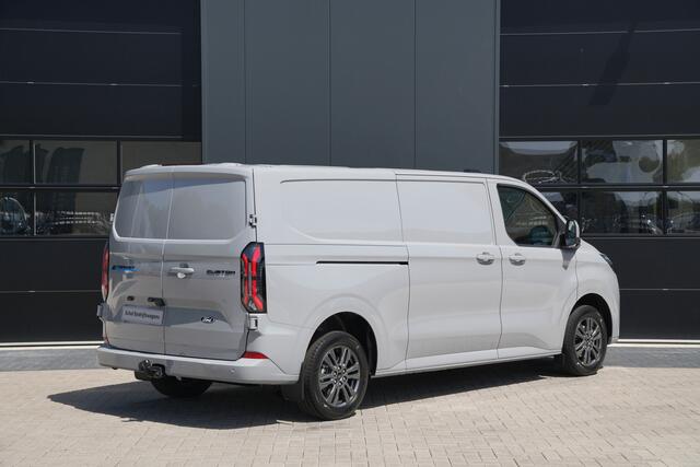 Ford TRANSIT CUSTOM E-Transit 340 L2H1 Limited 71 kWh 218pk - 2x Schuifdeur - AGR Bestuurdersstoel - Trekhaak - ACC - B&O - Navi - Stoel/Stuurverwarming - 360 Camera - Blindspot - Rijklaar