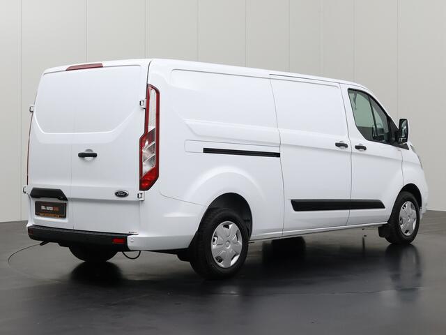 Ford TRANSIT CUSTOM 2.0TDCi Lang | Achterdeuren | Multimedia | Camera | Airco | Cruise | 3-Zits | Betimmering