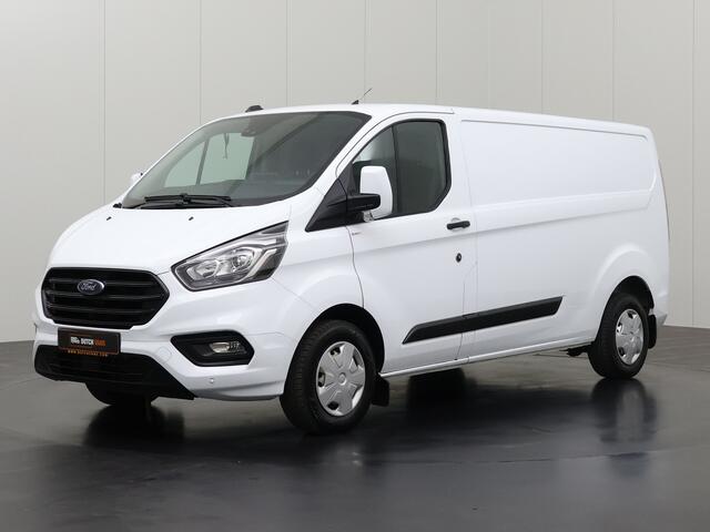 Ford TRANSIT CUSTOM 2.0TDCi Lang | Achterdeuren | Multimedia | Camera | Airco | Cruise | 3-Zits | Betimmering